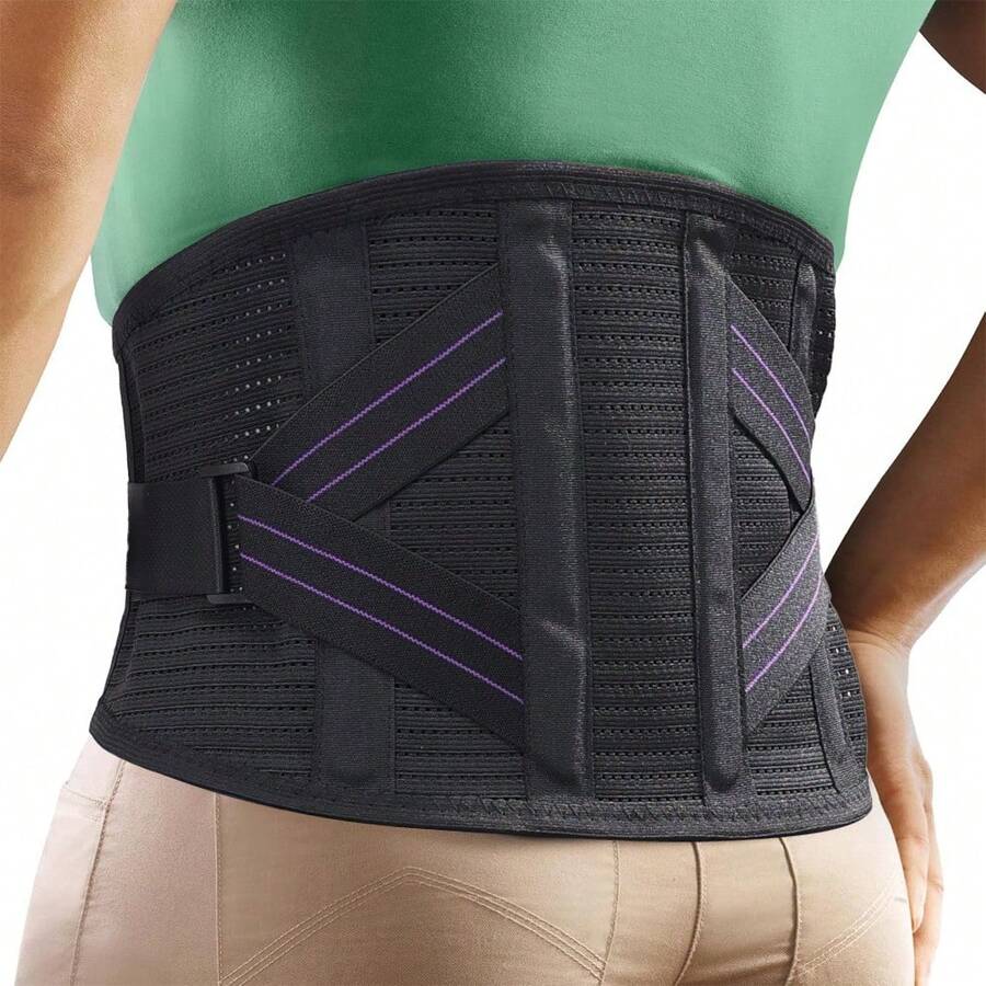 Waist Support Belt - Instant Relief, Breathable, Suitable For Men And Women