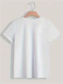 Women T-Shirts - 白色 7 - 查看 2