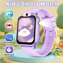 Children Smart Watch, 18+ Fun Games, 1.83-Inch Touch Screen, Camera, Flashlight, Sleep Monitoring, Alarm Reminder, Camera, Photo Album, Games, Calendar, Pedometer, Countdown, Calculator, Stopwatch, Flashlight - Multicolor - View 11