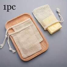 8pcs Soft Mesh Soap Storage Bags, Breathable Gentle Foaming Pouches, Suitable For Sensitive Skin, Travel And Home Bath Accessories - Multicolor - View 9