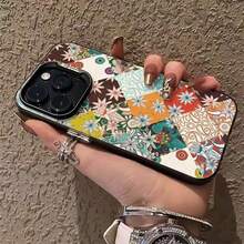 [24-Hour On-Site Shipping]Four Seasons Flower Language Phone Case, Suitable For Apple 15Promax, IPhone16Pro With Floral Pattern, 144Pro With Pattern, 17Air - 圖片1PCS - 查看 5