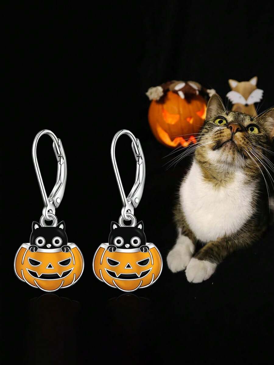 1 Pair Cute Women's Party Jewelry Earrings Halloween Gift - 1# - View 1