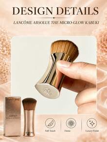 Lancôme 蘭蔻全新純淨底妝刷，超柔軟密實刷毛，完美遮瑕底妝，輕巧便攜，優雅銀色金屬手柄設計，適合日常使用 - 摩卡棕 - 查看 7