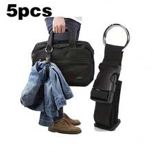 Zinc Alloy Hanging Ring Strap, Luggage Bag Shoulder Strap, Portable Backpack Extension Strap, Outdoor Sports Travel Waist Belt, Adjustable Length Heavy Duty Durable Multi-Function Detachable Universal Connector For Suitcase Trolley Handbag - Multicolor - View 7