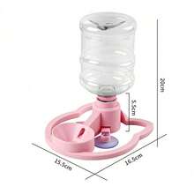 Full-Function Automatic Cat Water Fountain, Detachable Portable Travel Water Bowl, Fits Multiple Water Bottle Mouths, Non-Electric Gravity Filtration Water Dispenser, Suitable For Cats And Small Dogs - Multi-color - View 6
