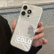 1件 Coro Coro Team Logo創意手機殼，相容 Apple 17 16 15 14 13 12 11 Pro Max X XR XSMAX 8 7 Plus，防摔磨砂背蓋 - 彩色 - 查看 2