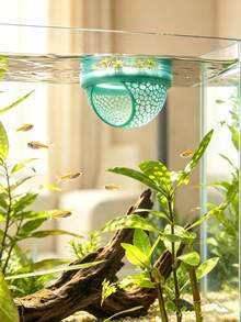 Floating Fish House, Suitable For Betta, Guppy And Goldfish - Mini Fish Tank, Arched Entrance, Space-Saving, Suitable For Small Aquariums, Fish Tanks And Ponds - Easy To Clean, No Electricity Required, Provides Shelter For Fish In Aquarium/Pond Ecosystem - Happy Aquarium - View 9