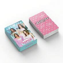 1 Set 1 Box 92pcs KATSEYE New Album WILD Star Merchandise LOMO Collectible Cards - Multicolor - View 2