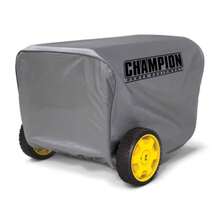Weather-Resistant Storage Cover For 2800-4750-Watt Portable Generators - Gray - View 3