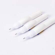 Quick-Dry White Correction Pen, Portable Liquid Correction Fluid, Student School Office Stationery - 4-pack - View 2