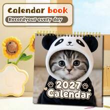 2027 Neuer Kalender, süßer Dackel Kalender 2, Feiertag, Jahrestag, Geburtstagsaufzeichnung, Planer, Memo, 12 Monate, Geschenk für Familie, geliebte Menschen zum Geburtstag, Schulanfang, Neujahr, Weihnachten - LX-184 - Übersicht 11