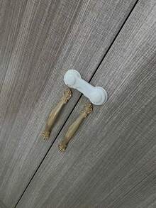 White Cabinet Door Lock - Suitable For Drawers, Cabinets, Refrigerators, Ovens, Wardrobes, Pantries - , Anti-Theft, Latch Lock - A - View 6