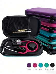 Customized EVA Stethoscope Storage Bag, Stethoscope Pattern Storage Box,Household Pregnant Women Stethoscope Storage Box, EVA Hard Shell Storage Bag - Multicolor - View 4