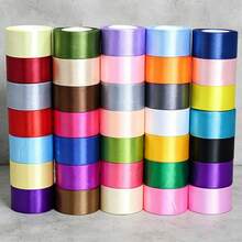 (25 Yardas / Rollo) Cinta de 2'' (50 Mm) de una sola cara para decoración de bodas y embalaje de regalos festivos - 25 YEARS - Ver 11