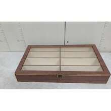 8-Slot Wooden Watch Storage Box With Glass Lid, Walnut Wood Watch Display Box, Dust-Proof Velvet Lining, Men's And Women's Watch Collection Box, Birthday And Christmas Gift - Walnut Wood - Inner Brown - View 6