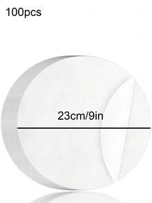 50/100 tờ giấy nướng tròn (6in/8in/10in), thảm nướng chống dính, giấy lót nồi chiên không dầu, giấy lót khuôn bánh, giấy thấm hút, giấy nướng hai mặt phủ silicon đã cắt sẵn. - Nhiều màu - Xem 31