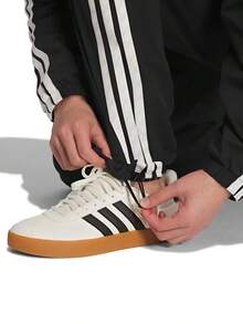 Adidas Men's ST 3ST WV PNT Woven Sport Casual Pants - Black and White - View 8