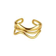 Gold Open Adjustable Ring For Women, Versatile Gold Thumb Knuckle Open Ring, For Dates Parties Dances Daily Commutes And Casual Vacations - Gold - View 18