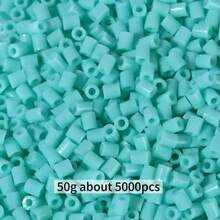 5000顆迷你熔珠 2.6mm 微型熔珠 DIY 燙貼珠 Perler 珠 Fusion 珠 燙貼珠玩偶，適用於珠寶製作、像素藝術燙貼耳環、手工玩偶吊飾、裝飾飾品 - 多色 - 查看 22