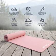 MUUK FITNESS Yoga Ball - Pastel Pink - View 3