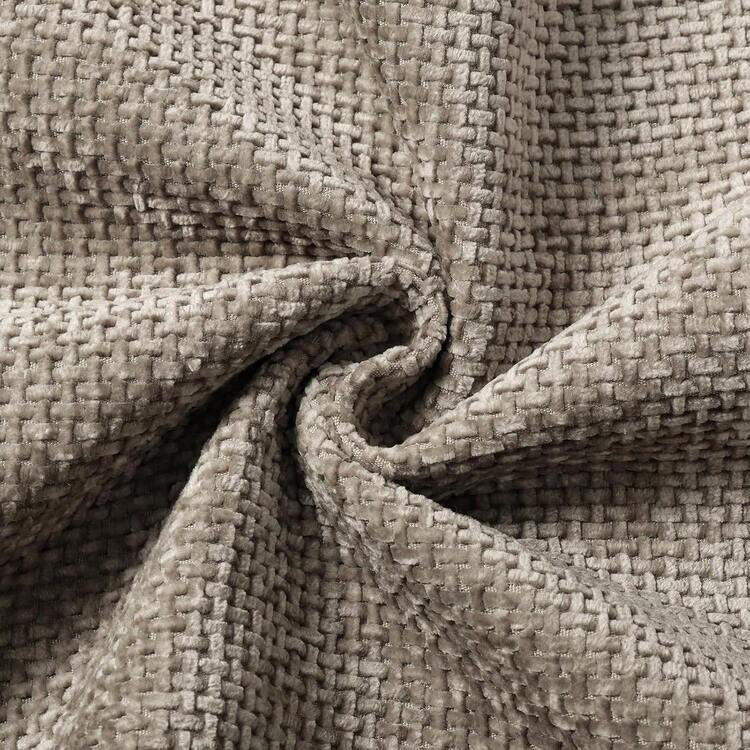 1PC Soft Chenille Woven Textured Pattern Pillowcase With Banded Edge, Farmhouse Style Cushion Cover For Home Decor, Sofa, Bedroom, Living Room - Khaki - View 4