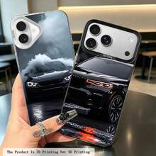 Phone Cover Case For IPhone 17 Pro Max 11 14 Plus 17e Air 13 15 16 12 Pro Black Car Print MAZ4 - Mix06 - 查看 2