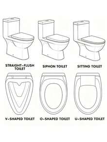 Cartoon Cute Toilet Seat Cover, Toilet Seat Pad, Toilet Seat Cushion, Convenient Foldable, Washable, Non-Fading, Portable Space-Saving - Multicolor - View 8