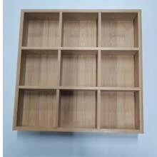 Bamboo Tea Bag Storage Box, Divided Storage Box, Suitable For Middle Eastern Arabic Mint Tea And Saffron Black Tea Bags, Wooden Tea Canister, For Home Majlis Tea Room Use, Non-Food Contact Bamboo Tableware - Champagne - View 13