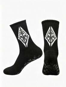 10 Pairs/6 Pairs/3 Pairs/1 Pair Men's Thick Sports Socks, Anti-Slip And Wear-Resistant, Suitable For Football, Basketball, Rugby, Cycling, Running And Other Sports, Also Suitable For Fitness And Autumn Wear - Multicolor - View 3