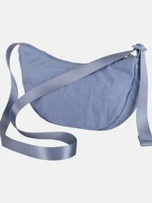 Nike Unisex NK AURA CRESCENT Crossbody Bag HQ4370-486 - Mint Blue - View 3