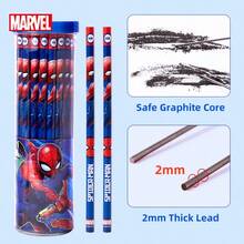 Disney Marvel Spider-Man Pencils, Student Stationery, Break-Resistant Lead, Cartoon Pencils For Beginners, HB Pencils, Back To School Season, 30pcs/50pcs - 30 Pcs - View 7