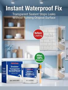 Transparent Waterproof Sealant Invisible Sealing Glue Fast Filling For Construction And Home Use - Liquid - View 2