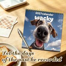 2027 New Calendar, Warm Style Calendar, Owl 1, Birthday, Anniversary Memo, Can Be Placed On Desk Or Hung On Wall, Birthday, New Year Gift For Girls, Back To School Gift - LX-205 - View 10