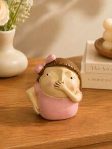 Funny Couple Decor, Resin Material Silent Gesture Statue, Humorous Expression, Modern Style Shelf Decoration, Suitable For Coffee Table, Fireplace Mantel, Bookshelf, Home Office, Bedroom, Living Room, Entryway, Unique Couple Gift - Multiple Styles - View 11