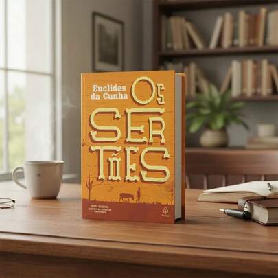 Livro Os Sertões por Euclides da Cunha com Texto Integral e Questões do Enem Vestibular e Concursos