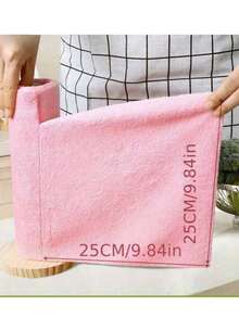 50/20/1pc Reusable Cleaning Cloth Household Kitchen Microfiber Towel Roll Dish Cloth Paper Towel Replacement Microfiber Cleaning Cloth Roll (25cm*25cm/9.84in*9.84in) - Multicolor - View 9