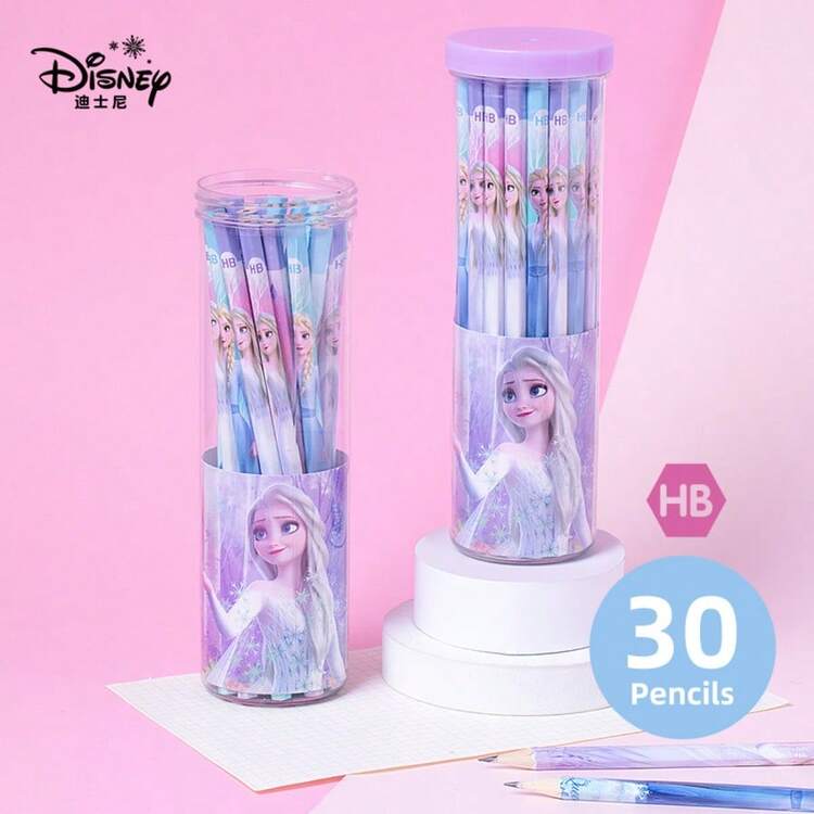 Disney Marvel 蜘蛛人鉛筆，學生文具，耐折斷鉛芯，卡通鉛筆適合初學者，HB鉛筆，返校季，30支/50支 - 30支 - 查看 11