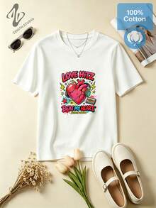 Women T-Shirts - 白色 - 查看 2
