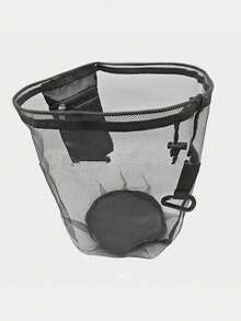 Multifunctional Sports Drawstring Mesh Bag, Portable Basketball Mesh Bag, Ball Storage Bag With Zipper Pocket, Mesh Tote Bag Suitable For Men And Women, Basketball, Football, Rugby, Volleyball And Football Sports Equipment Storage, Basketball Gear - Multicolor - View 13