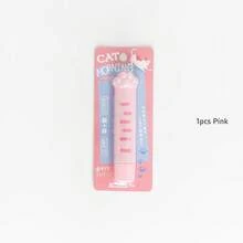 1pc/3pcs Kawaii Cat Paw Dual Function Stationery, Mini Correction Tape & Dot Glue 2 In 1 Clear Adhesive, Perfect For Scrapbook DIY, Back To School - Multicolor - View 11