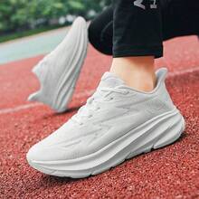 Men Platform Fashion Basketball Walking Shoes For Men Basket Men Outdoor Comfortable - White - View 6