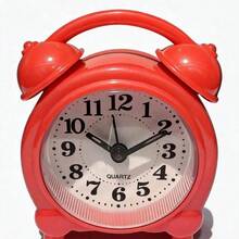 Retro Double Bell Quartz Alarm Clock For Bedrooms And Students - 1PC. - View 4