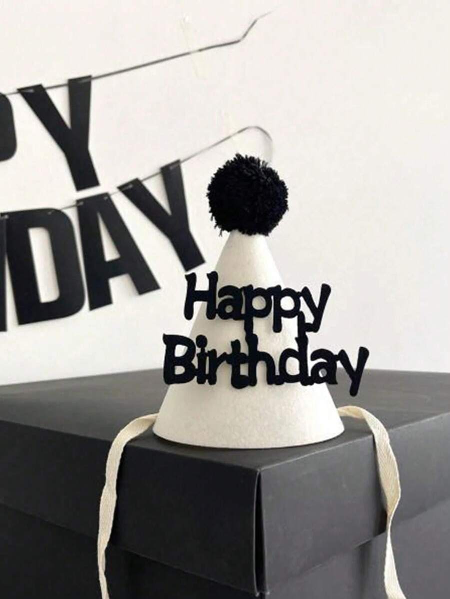 Birthday Party Hats, Suitable For Birthday Party Decoration, Party Decoration, Family Gathering Decoration, Photo Props, Creating Festive Atmosphere - Multicolor - View 1