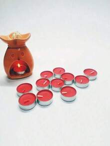 10-100pcs Small Smokeless Tea Light Candles, Romantic Mini Candles For Wax Warmer, Odorless, Birthday Party, Outdoor Wedding, Indoor Dinner Atmosphere - Multicolor - View 5