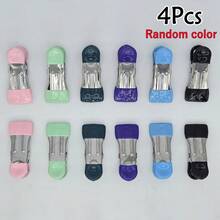 2/4/6/8/10/12/15/20Pcs Metal Anti-Slip Clips, Multi-Functional Kitchen Food Preservation Clips, Suitable For Reusable Storage Bags, Kitchen Home Photo File Organization Clips, Office Folder Clips - Multicolor - View 19