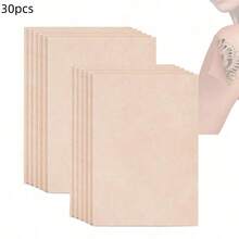 10Pcs Waterproof Tattoo Cover Patch - Ultra-Thin Second Skin Concealer For Scars & Tattoos, Long-Lasting Invisible Coverage, Hypoallergenic For All Skin Types - Brown - View 6