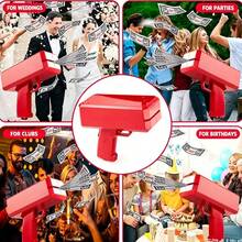 Super Money Gun Toy, Perfect For Lively Party Atmosphere, Use By Raising Up During Football Games And Competition Parties, Includes 10 Pieces Of Prop Dollars - Multicolor - View 8