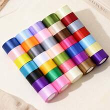 (25 Yardas / Rollo) Cinta de 2'' (50 Mm) de una sola cara para decoración de bodas y embalaje de regalos festivos - 25 YEARS - Ver 4