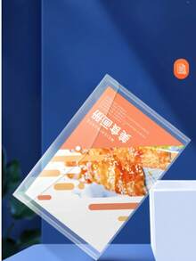 10/20Pcs Thickened Transparent Plastic Snap Button File Folder, Waterproof Reusable A4/A5 Document Envelope Bags, Back To School Stationery For Student Teacher Office Worker Lawyer Home Library Business Use - Transparent - View 3