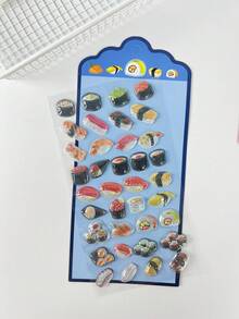 Cute 3D Stickers Featuring Fun, Raised-Relief Designs And A Japanese Anime Style; Durable Stickers Perfect For Decorating Phone Cases, Journals, And Pencil Boxes, Or For Use In Children's DIY Crafts. - Multicolor - View 17